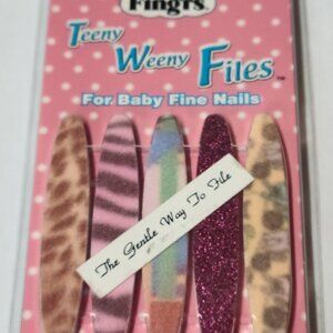 Little Fingr’s Teeny Weeny Files – Gentle Nail Files for Baby Fine Nails, 2039
